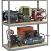 Tennsco Shelving<Z-Line Long Span Shelving Unit, Supports 6,000 lb., Medium Grey, 84"H x 60"W x 24"D (TNN-ZL7-6030-3D)