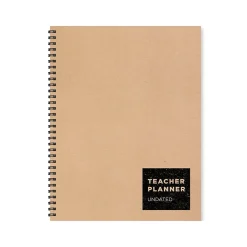 TF Publishing Grade Books<Undated Teacher Planner, Solid Kraft (99-9602)