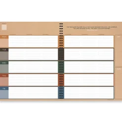TF Publishing Grade Books<Undated Teacher Planner, Solid Kraft (99-9602)