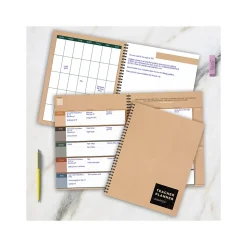 TF Publishing Grade Books<Undated Teacher Planner, Solid Kraft (99-9602)