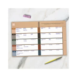 TF Publishing Grade Books<Undated Teacher Planner, Solid Kraft (99-9602)