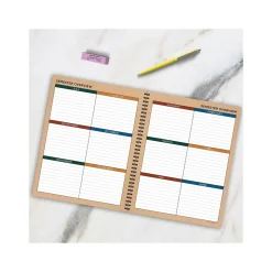TF Publishing Grade Books<Undated Teacher Planner, Solid Kraft (99-9602)