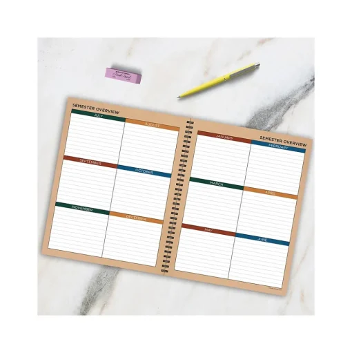 TF Publishing Grade Books<Undated Teacher Planner, Solid Kraft (99-9602)