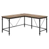 Thomasville Furniture L-Desks<Breslyn 60"W L-Shaped Computer Desk, Crosscut Hickory (SPLS-BRLD-TV)