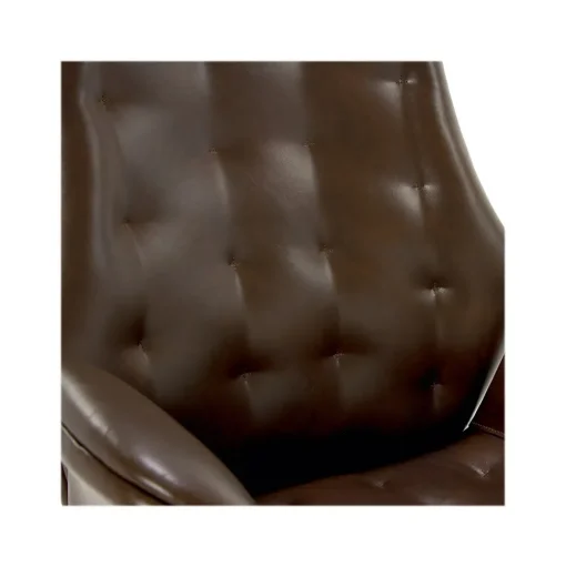 Thomasville Furniture Office Chairs<Brooks Ergonomic Bonded Leather Swivel Executive Chair, Brown (51493-BRN)
