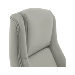 Thomasville Furniture Office Chairs<Darius Ergonomic Bonded Leather Swivel Executive Chair, Gray (51490-GRY)