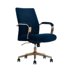 Thomasville Furniture Ergonomic Chairs<Joelle Ergonomic Fabric/Metal Desk Chair, (60068)