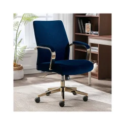Thomasville Furniture Ergonomic Chairs<Joelle Ergonomic Fabric/Metal Desk Chair, (60068)