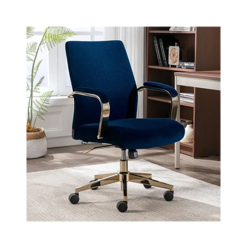 Thomasville Furniture Ergonomic Chairs<Joelle Ergonomic Fabric/Metal Desk Chair, (60068)