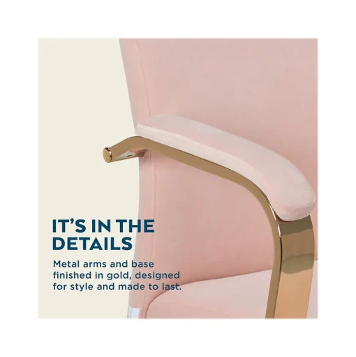 Thomasville Furniture Office Chairs<Jolie Ergonomic Fabric Swivel Desk Chair, (60068-BLSH)