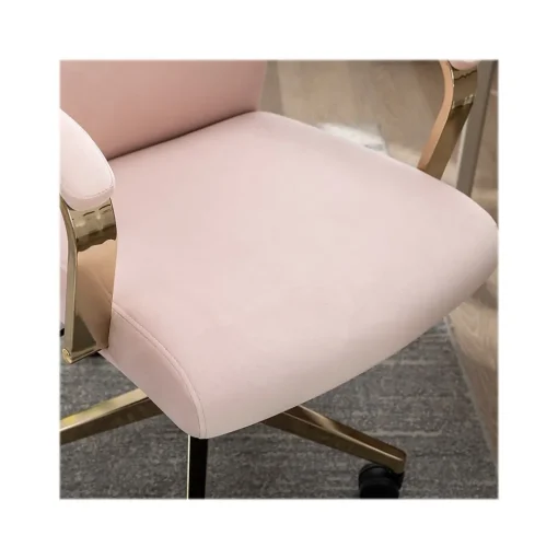 Thomasville Furniture Office Chairs<Jolie Ergonomic Fabric Swivel Desk Chair, (60068-BLSH)