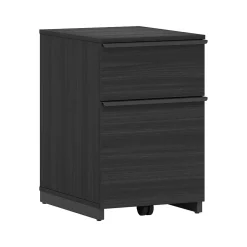 Thomasville Furniture File Cabinets<Latimer 2-Drawer Vertical File Cabinet, Pedestal, Burnt Ash, 20.8"D (SPLS-LADF-TV)