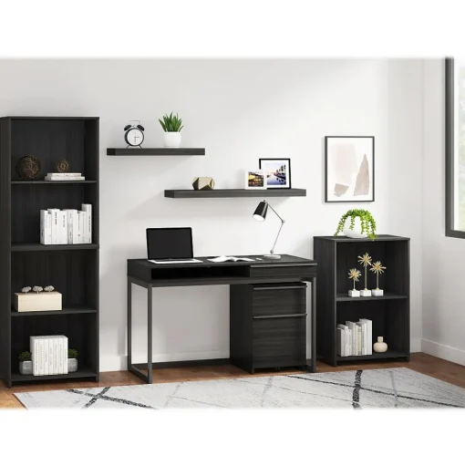 Thomasville Furniture File Cabinets<Latimer 2-Drawer Vertical File Cabinet, Pedestal, Burnt Ash, 20.8"D (SPLS-LADF-TV)