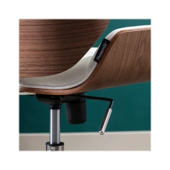 Thomasville Furniture Office Chairs<Sansovino Fabric Task Chair, White/Brown (60067)