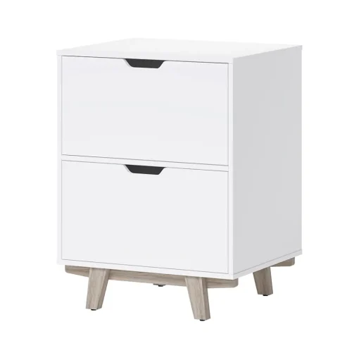 Thomasville Furniture File Cabinets<Whitney 2-Drawer Lateral File Cabinet, Letter/Legal Size, 31.25"H x 23.75"W x 20"D, White (SPLS-WHLF-TV)