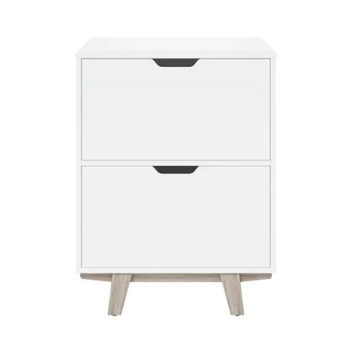 Thomasville Furniture File Cabinets<Whitney 2-Drawer Lateral File Cabinet, Letter/Legal Size, 31.25"H x 23.75"W x 20"D, White (SPLS-WHLF-TV)
