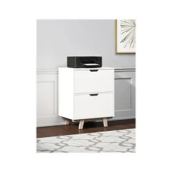 Thomasville Furniture File Cabinets<Whitney 2-Drawer Lateral File Cabinet, Letter/Legal Size, 31.25"H x 23.75"W x 20"D, White (SPLS-WHLF-TV)