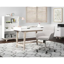 Thomasville Furniture File Cabinets<Whitney 2-Drawer Lateral File Cabinet, Letter/Legal Size, 31.25"H x 23.75"W x 20"D, White (SPLS-WHLF-TV)