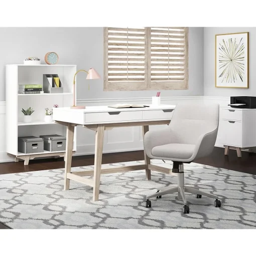 Thomasville Furniture File Cabinets<Whitney 2-Drawer Lateral File Cabinet, Letter/Legal Size, 31.25"H x 23.75"W x 20"D, White (SPLS-WHLF-TV)
