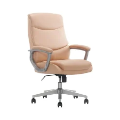 Thomasville Furniture Ergonomic Chairs<Thomasville Josephine Ergonomic Bonded Leather Swivel Manager Chair, (60071-BLSH)