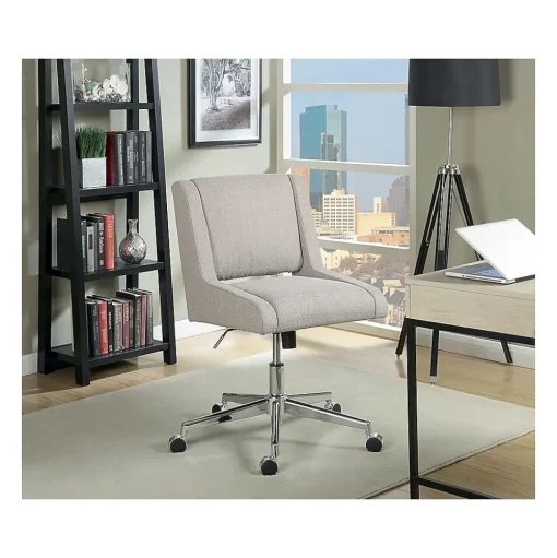 Thomasville Furniture Office Chairs<Thomasville Lynx Fabric Computer and Desk Chair, Oatmeal (46436)