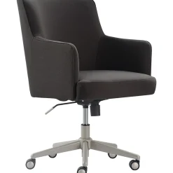 Tommy Hilfiger Office Chairs<Belmont Ergonomic Twill Swivel Executive Chair, Gray (CHR10061B)