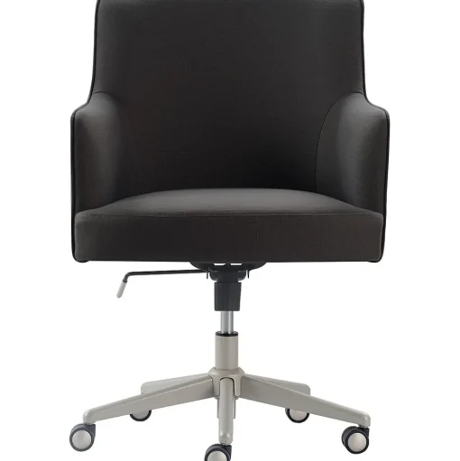 Tommy Hilfiger Office Chairs<Belmont Ergonomic Twill Swivel Executive Chair, Gray (CHR10061B)