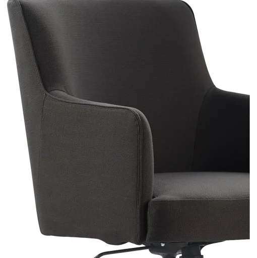 Tommy Hilfiger Office Chairs<Belmont Ergonomic Twill Swivel Executive Chair, Gray (CHR10061B)