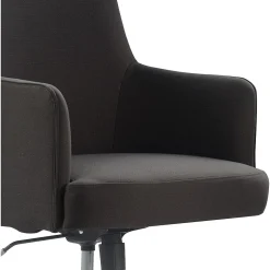 Tommy Hilfiger Office Chairs<Belmont Ergonomic Twill Swivel Executive Chair, Gray (CHR10061B)