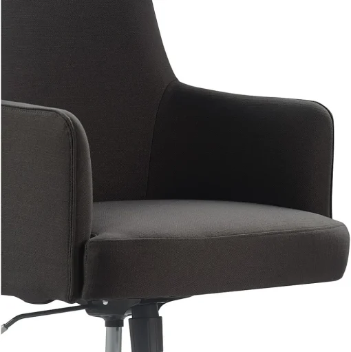 Tommy Hilfiger Office Chairs<Belmont Ergonomic Twill Swivel Executive Chair, Gray (CHR10061B)