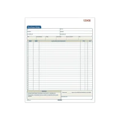 TOPS Business Forms<3-Part Carbonless Purchase Requisitions, 8.38"L x 10.69"W, 50 Sets/Book (46147)