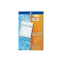 TOPS Business Forms<3-Part Carbonless Receiving Records, 5.56"W x 7.94"L, 50 Sets/Book (46260)