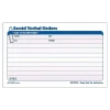 TOPS Business Forms<2-Part Carbonless Work Orders, 4.25"L x 7"W, 50 Sets/Book (46373)