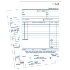 TOPS Business Forms<™ Repair Order Book, 2-Part, 50 Sheets/Book (D5084)