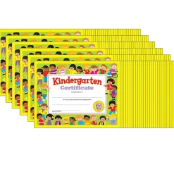 Trend Enterprises Awards & Certificates<Completion Certificates, 8.5" x 11", Multicolor, 6/Bundle (T-17008-6)
