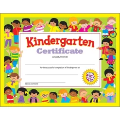 Trend Enterprises Awards & Certificates<Completion Certificates, 8.5" x 11", Multicolor, 6/Bundle (T-17008-6)