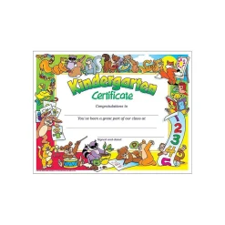 Trend Enterprises Awards & Certificates<Congratulations Kindergarten Certificate, 30/Pack, 4/Bundle
