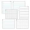 Trend Enterprises Dry Erase<Paper Whiteboard, 17" x 22", 6/Pack (T27906)