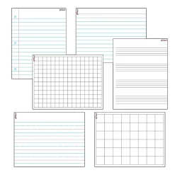 Trend Enterprises Dry Erase<Paper Whiteboard, 17" x 22", 6/Pack (T27906)