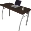 Linea Italia Computer Desks<Trento Line Rectangular Desk, 47-1/4w x 23-5/8d x 29-1/2h, Mocha