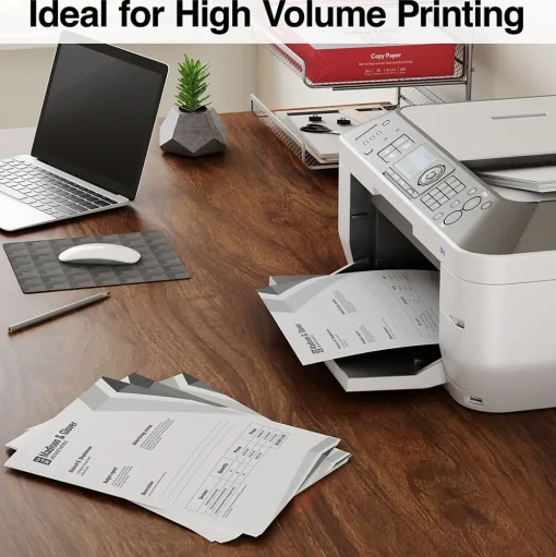 TRU RED Copy Paper<8.5" x 11" Copy Paper, 20 lbs., 92 Brightness, 500 Sheets/Ream, 8 Reams/Carton (TR59702)