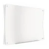 TRU RED Dry Erase<™ Ergonomic Curved Magnetic Glass Dry-Erase Whiteboard, 4' x 3' (TR62094)