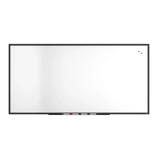 TRU RED Dry Erase<™ Magnetic Porcelain Dry Erase Board, Black Frame, 8' x 4' (TR61191)