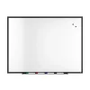 TRU RED Dry Erase<™ Magnetic Steel Dry Erase Board, Black Frame, 4' x 3' (TR61181)