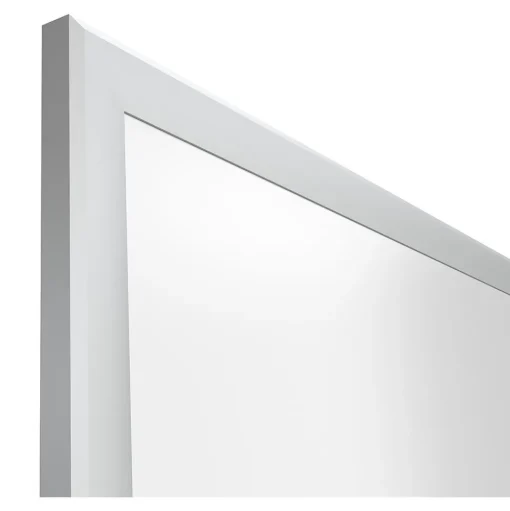 TRU RED Dry Erase<™ Magnetic Steel Dry Erase Board, Satin Frame, 6' x 4' (TR61177)