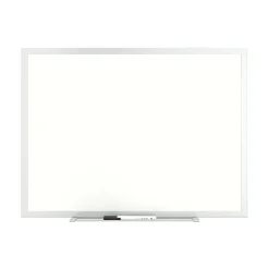 TRU RED Dry Erase<™ Melamine Dry Erase Board, Gray Frame, 2' x 1.5' (TR59356)
