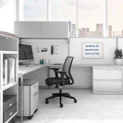 TRU RED Dry Erase<™ Melamine Dry Erase Board, Gray Frame, 2' x 1.5' (TR59356)