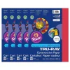 Tru-Ray Construction Paper<9" x 12" Construction Paper, Holiday Red, 50 Sheets/Pack, 5 Packs/Bundle (PAC102993-5)
