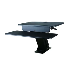 TygerClaw Standing Desks<Sit-Stand Desktop Workstation Stand with Desk Clamp