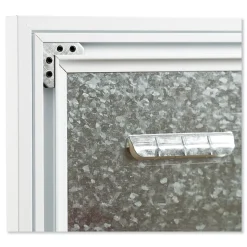 U Brands Dry Erase<Combination Dry-Erase Whiteboard, Aluminum Frame, 2' x 1.5' (3196U00-01)